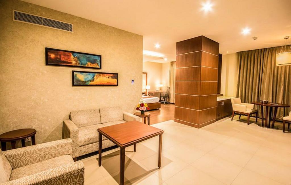 The Altruist Business Hotel Hitech Hyderabad Rom bilde